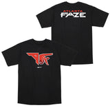 Atlanta FaZe Native Black T-Shirt - Front and Back View