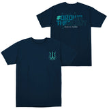Seattle Surge Slogan Navy T-Shirt - Front and Back View