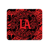 LA Thieves Camo Mouse Pad in Red and Black - Front View
