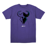 Minnesota Rokkr Primary Logo Purple T-Shirt - Front View