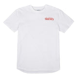 LA Thieves Embroidered White T-Shirt - Front View