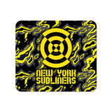 New York Subliners Camo Mouse Pad in Yellow - Front View