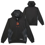 LA Thieves Black 2023 Pro Hoodie - Front and Back View