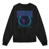 Minnesota Rokkr Crest Black Crewneck Sweatshirt - Front View
