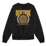 New York Subliners Crest Black Crewneck Sweatshirt - Front View