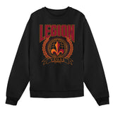 Vegas Legion Crest Black Crewneck Sweatshirt - Front View