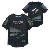 OpTic Texas Black 2024 Pro Jersey - front and back view