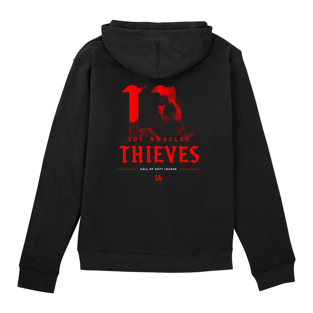 LA Thieves Ghost Logo Black Hoodie – Call of Duty League Shop