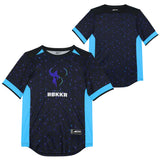 Minnesota Rokkr Black 2024 Pro Jersey - front and back view