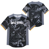 New York Subliners Black 2024 Pro Jersey - front and back view