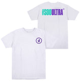 Toronto Ultra Slogan White T-Shirt - Front and Back View