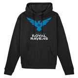 Carolina Royal Ravens Primary Logo Black Hoodie