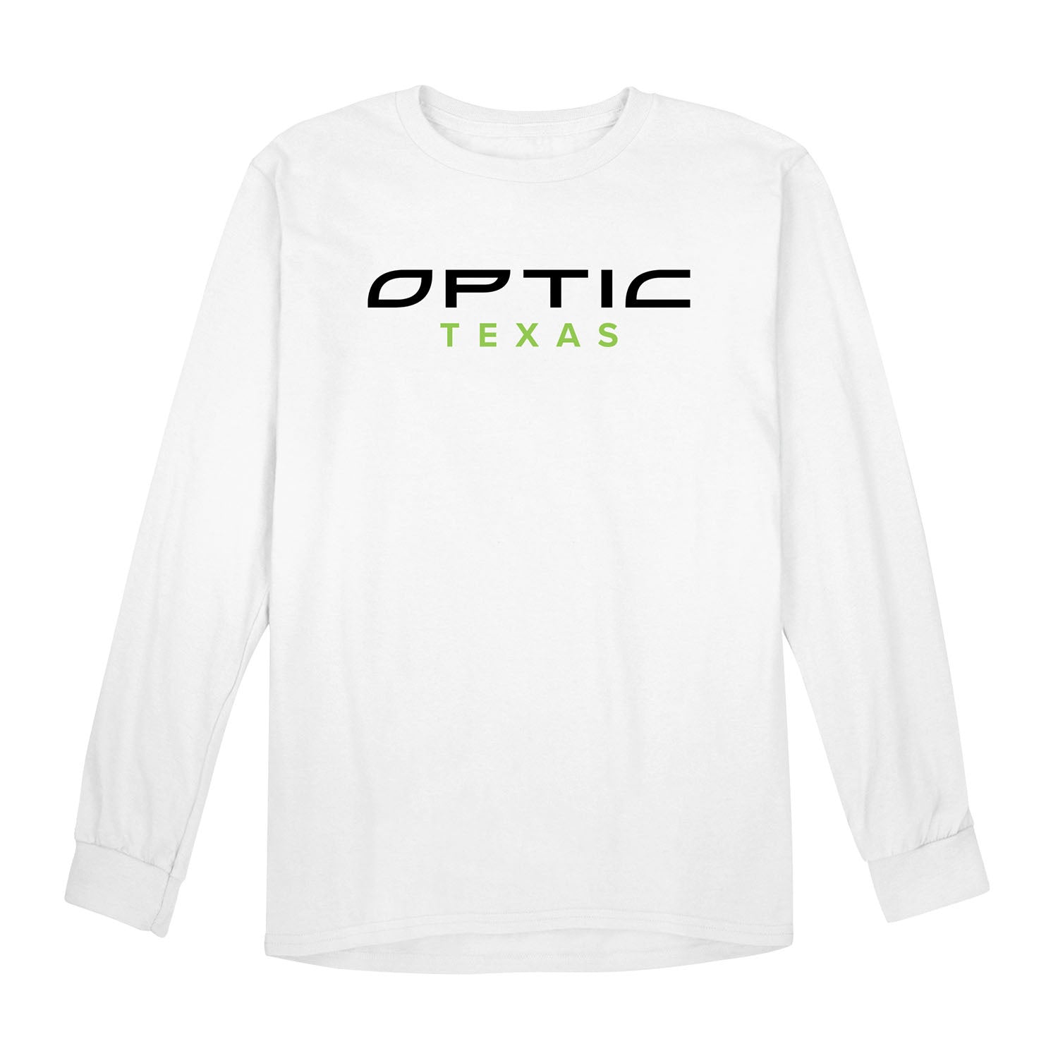 OpTic Texas White Long Sleeve T-Shirt - Front View