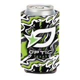 OpTic Texas Can Cooler in Green - Front View