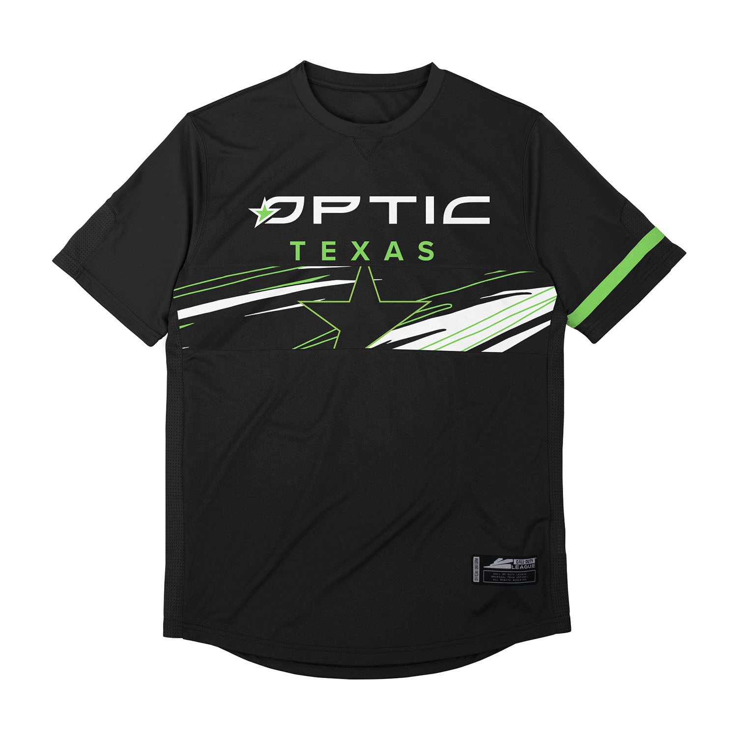 OpTic Texas Black Jersey - Front View
