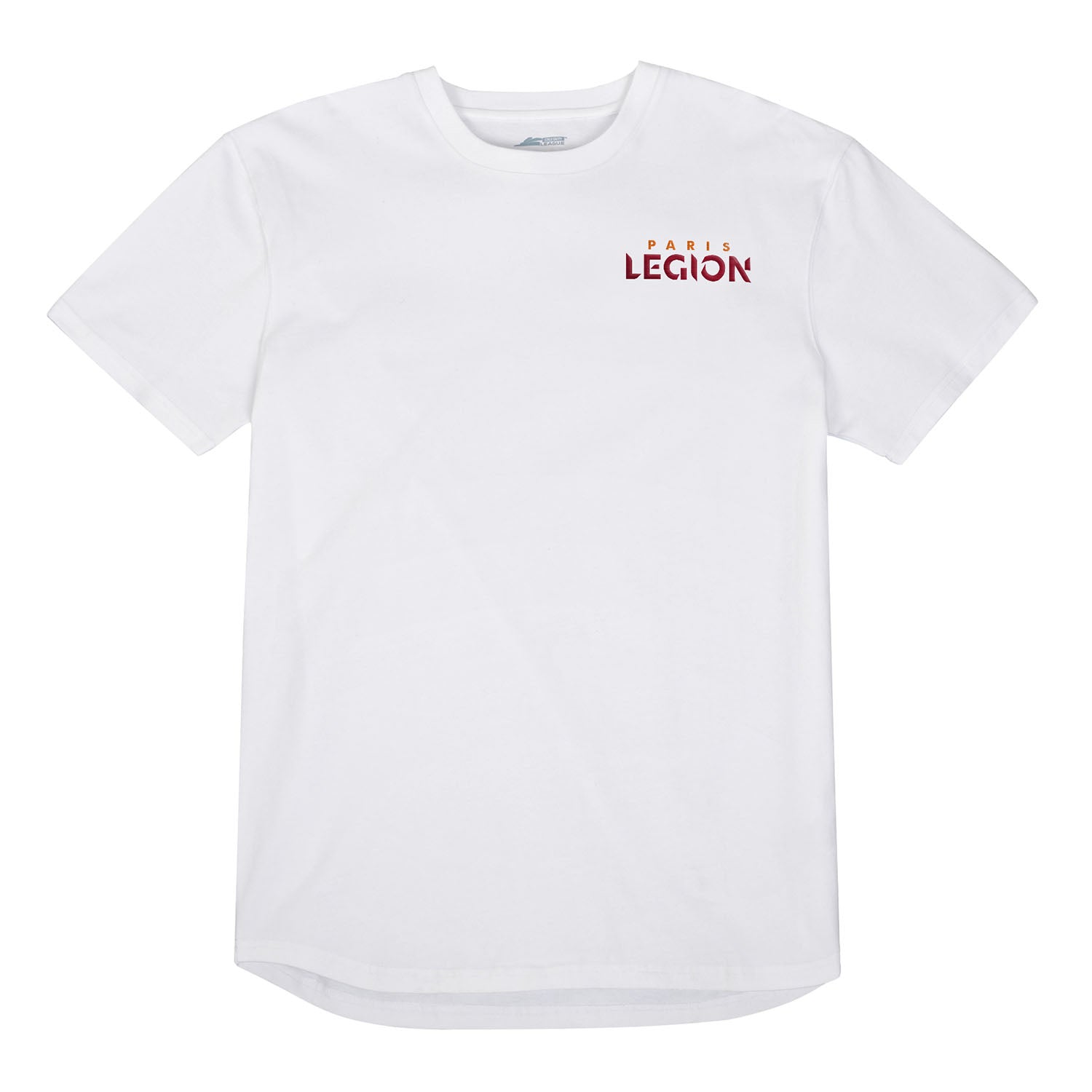 Paris Legion White Embroidered T-Shirt - Front View