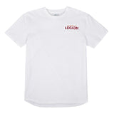 Paris Legion White Embroidered T-Shirt - Front View