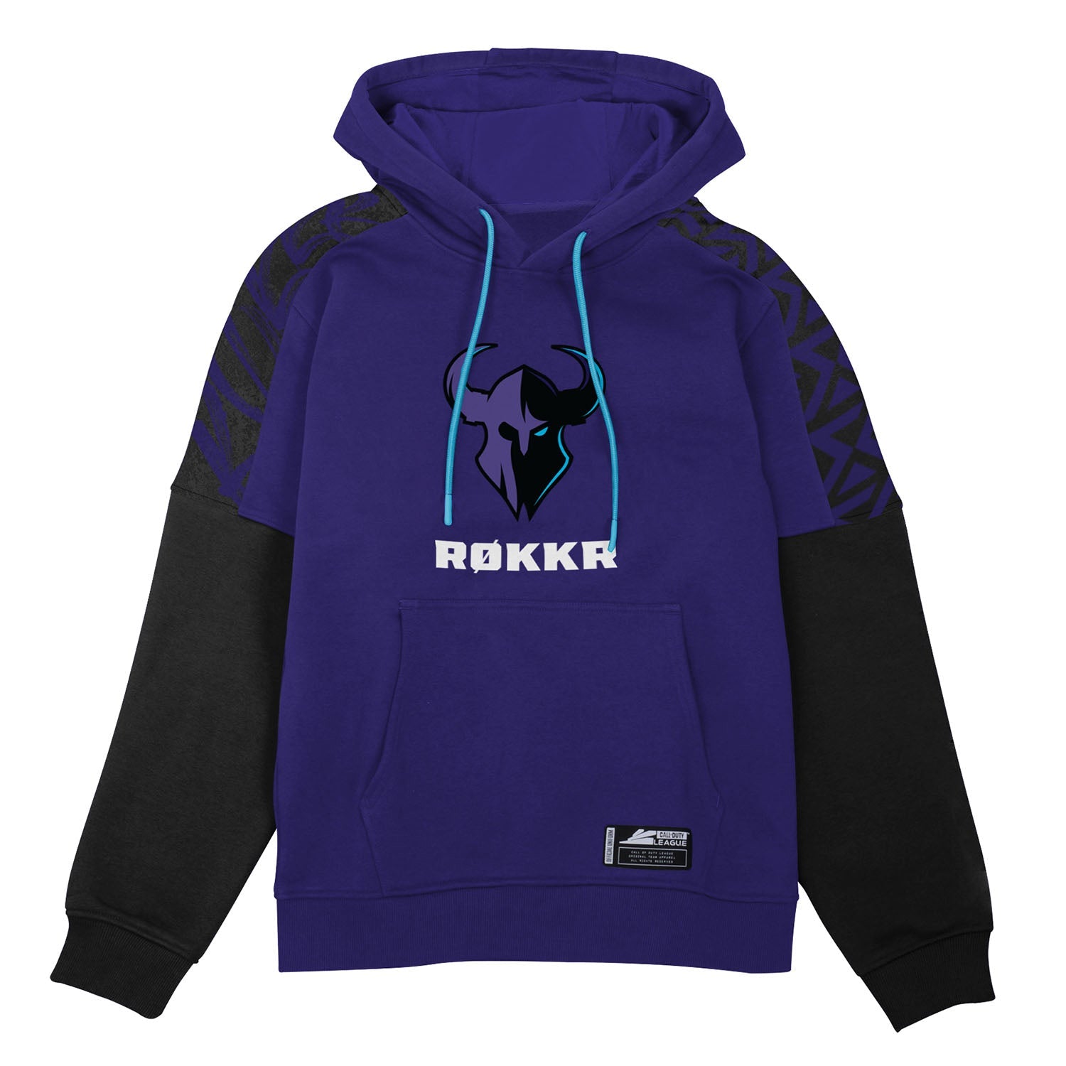 Minnesota Rokkr Purple Pro Hoodie - Front View