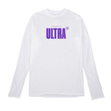 Toronto Ultra White Singular Logo Long Sleeve T-Shirt - Front View