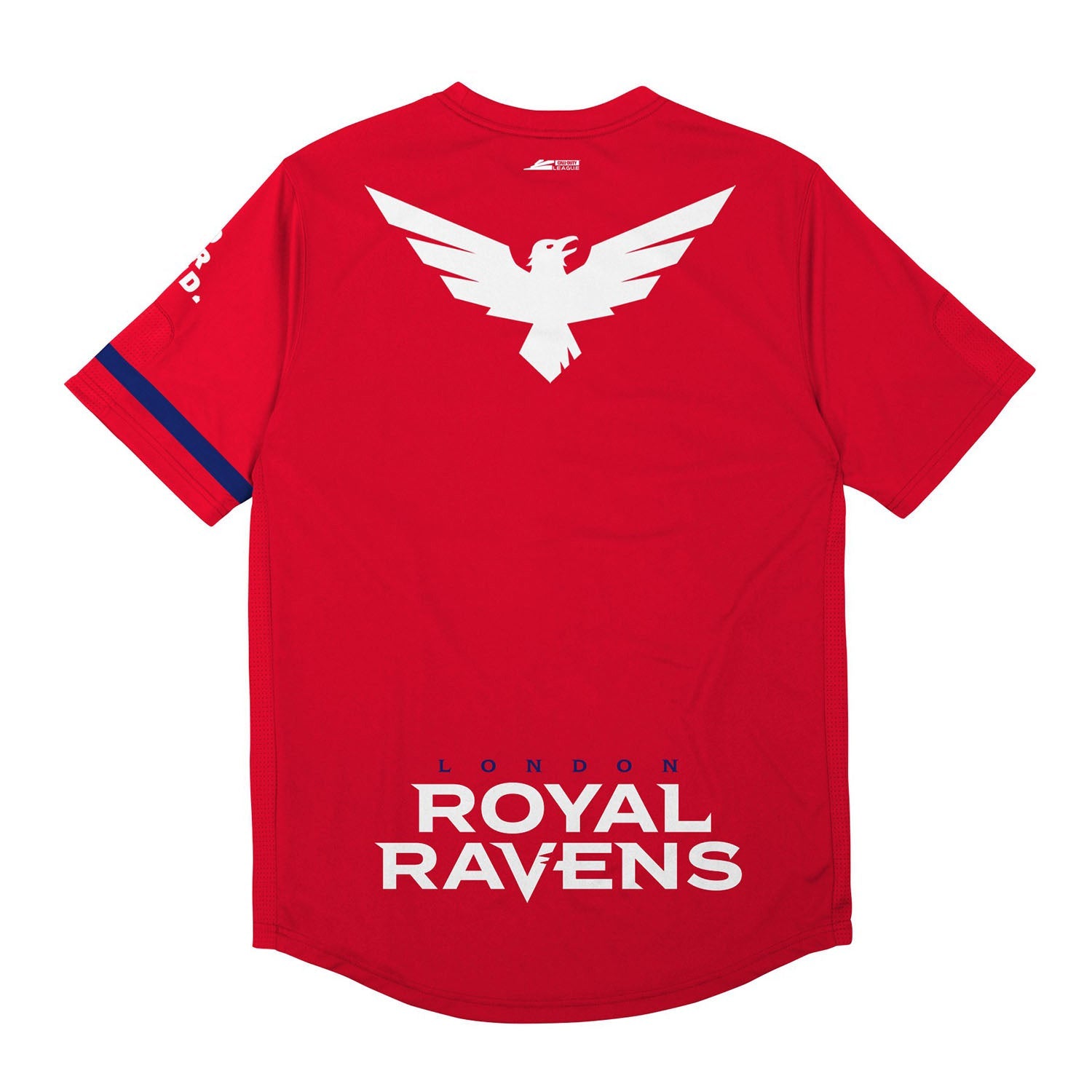 London Royal Ravens Red Jersey - Back View
