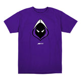Los Angeles Guerrillas Purple Primary Logo T-Shirt - Front View