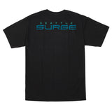 Seattle Surge Native Black T-Shirt - Back View