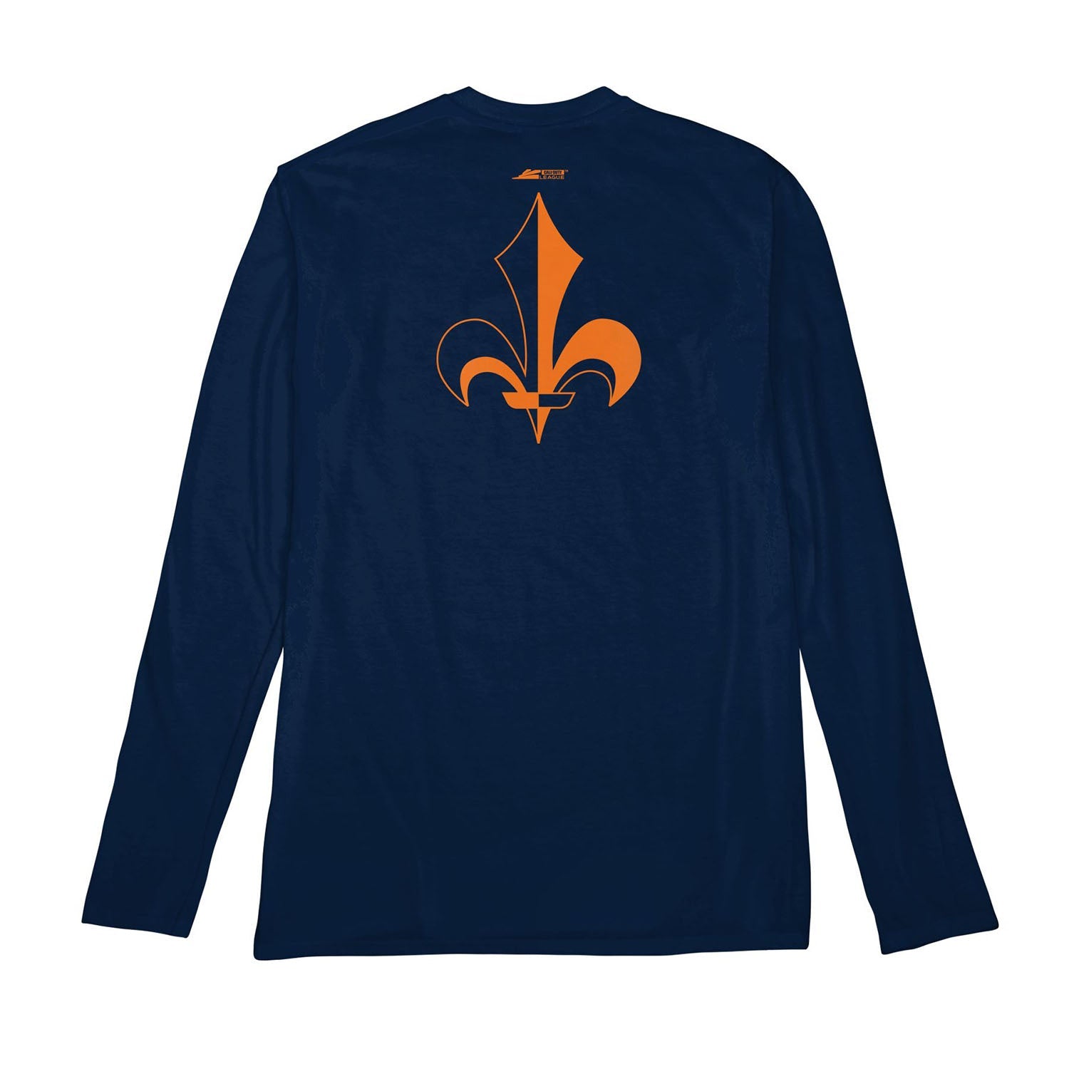 Paris Legion Navy Signature Logo Long Sleeve T-Shirt - Back View