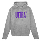 Toronto Ultra Grey Primary Logo Hoodie - Front View