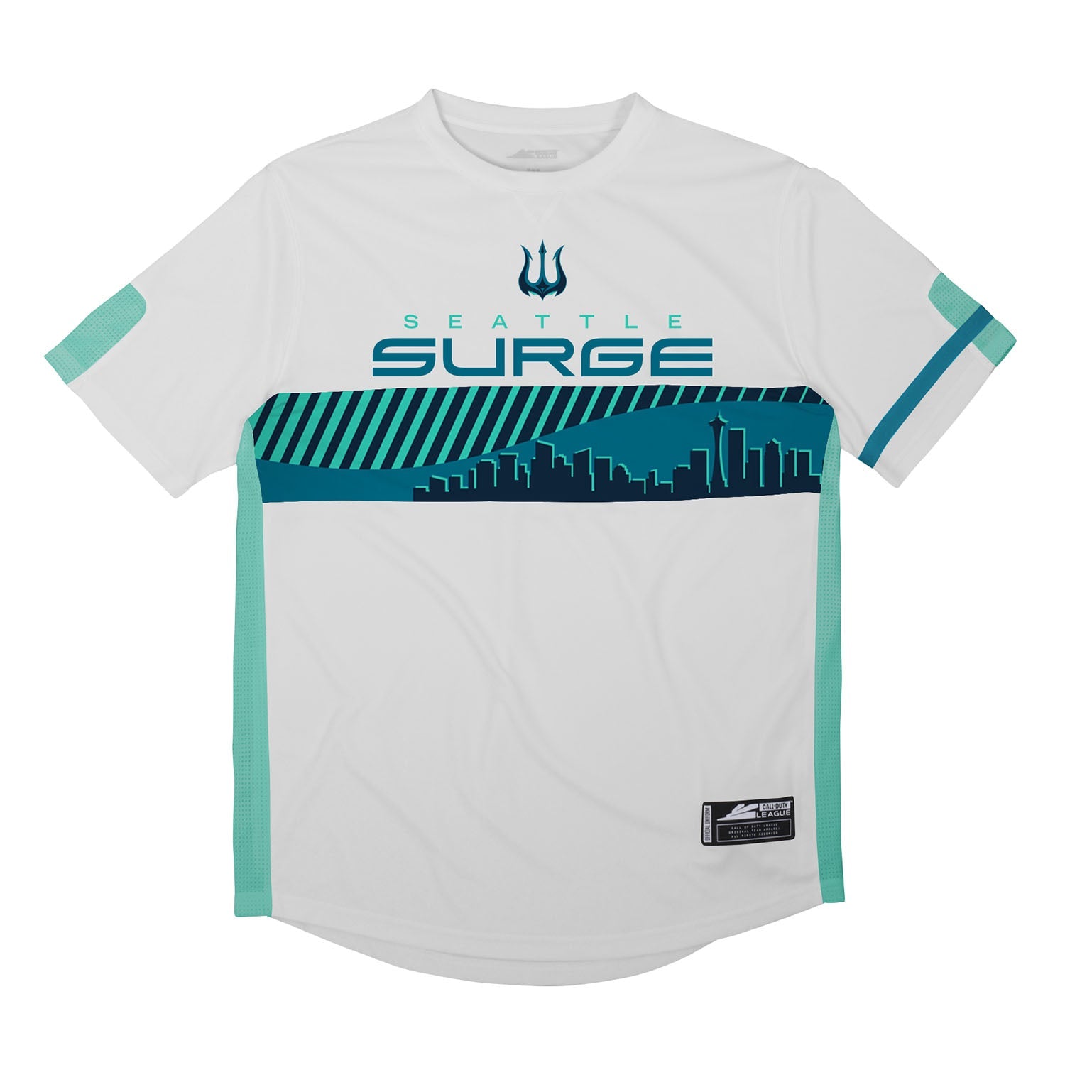 Seattle Surge White Jersey - Front View
