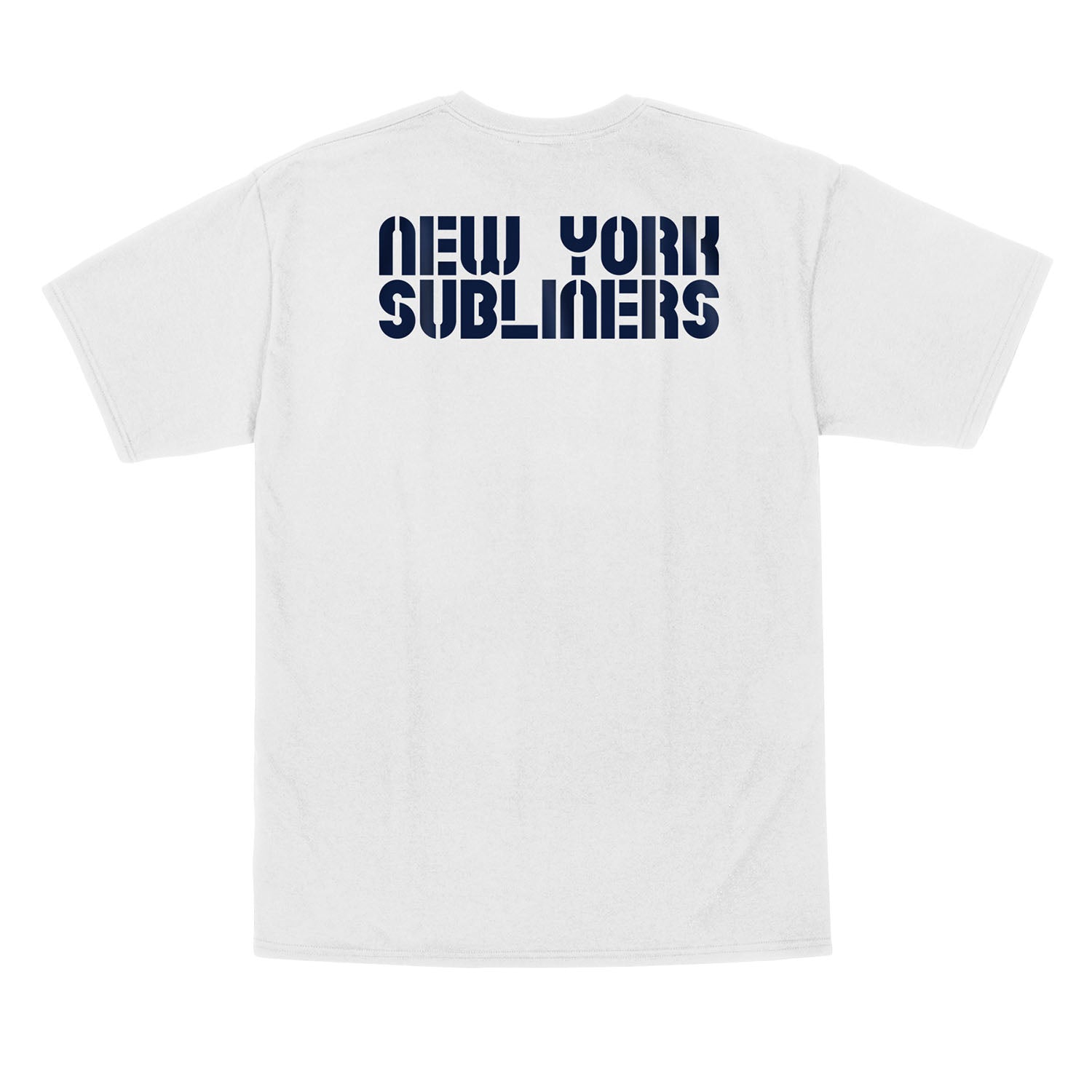 New York Subliners Native White T-Shirt - Back View