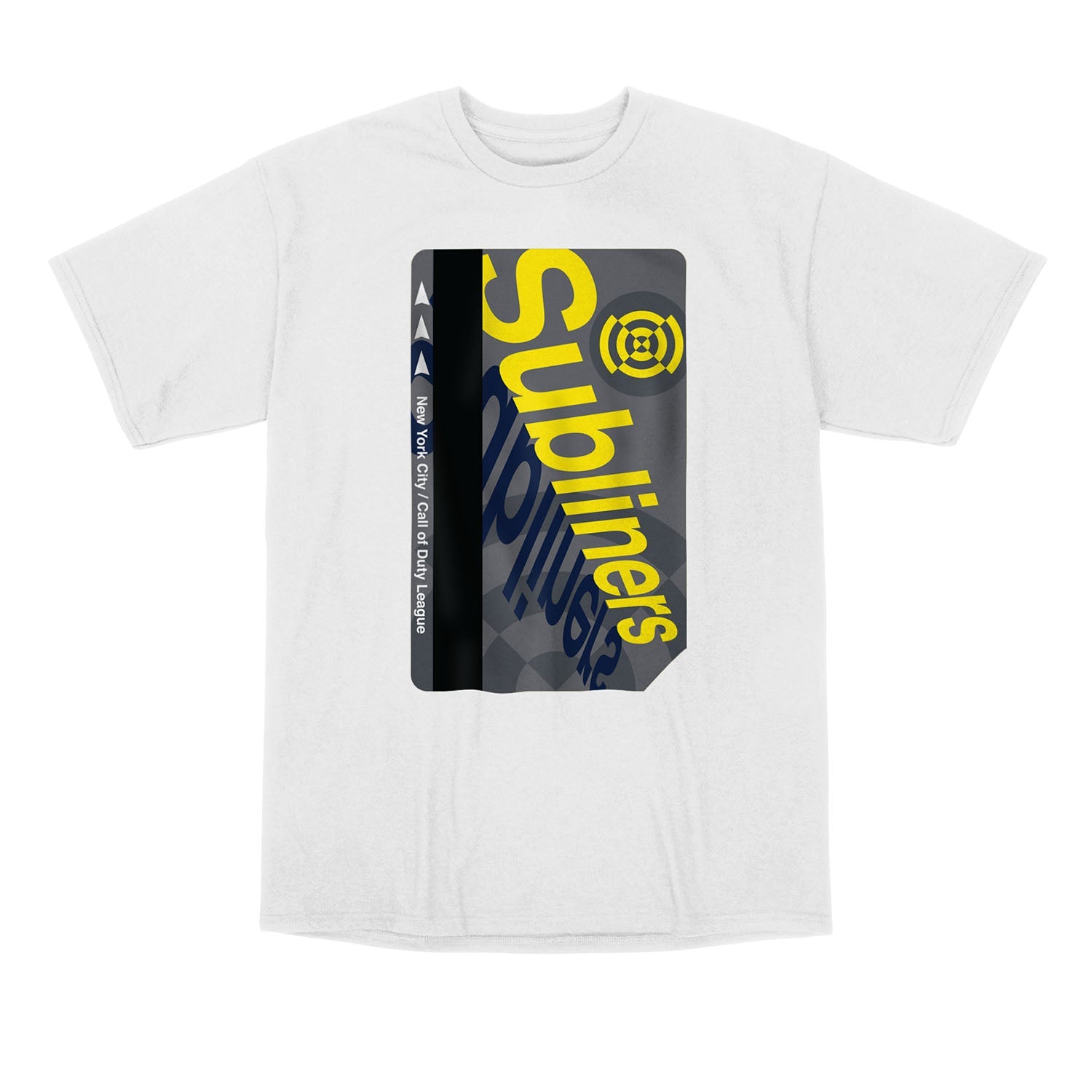 New York Subliners Native White T-Shirt - Front View