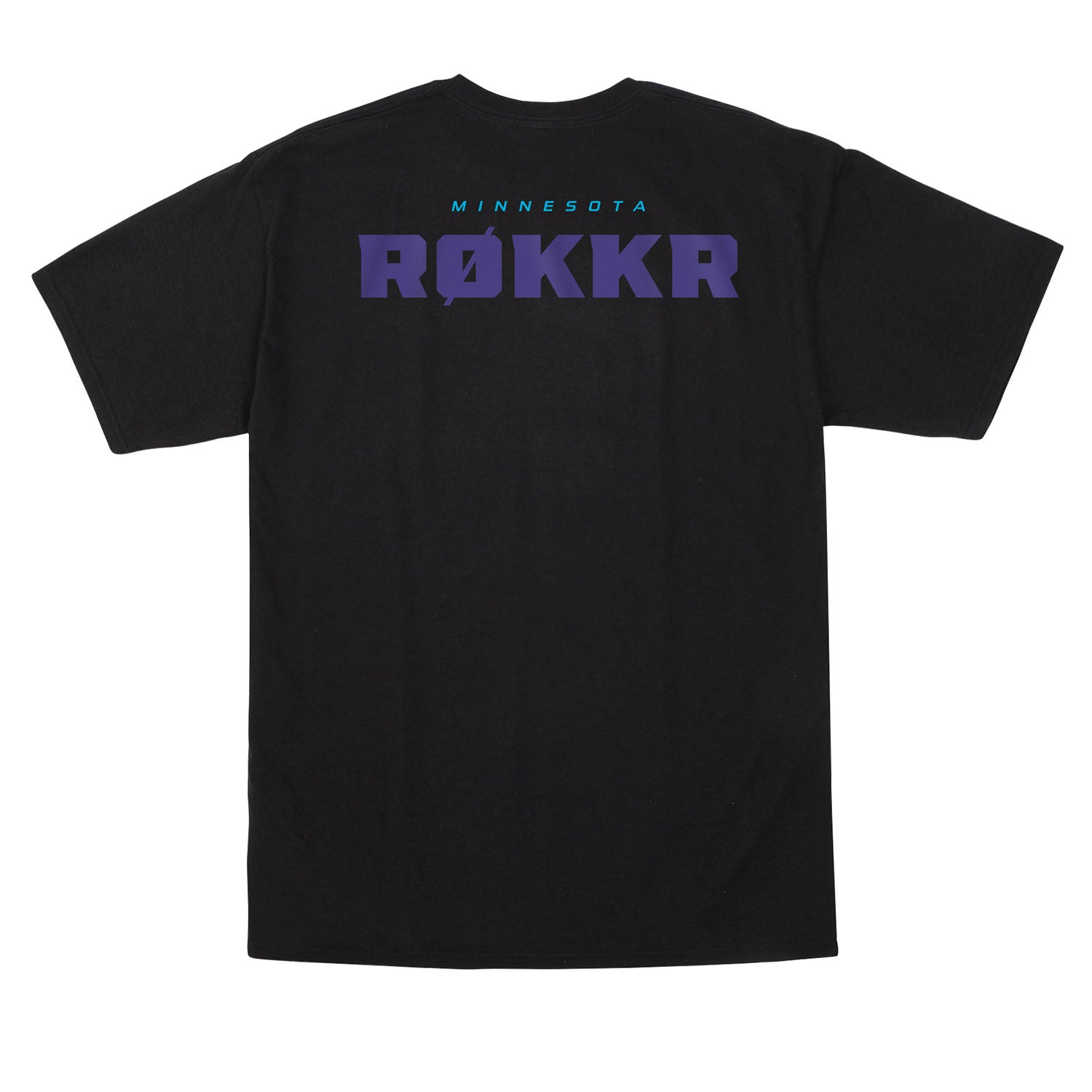 Minnesota Røkkr Black Native T-Shirt - Back View
