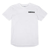 Minnesota Rokkr Embroidered White T-Shirt - Front View