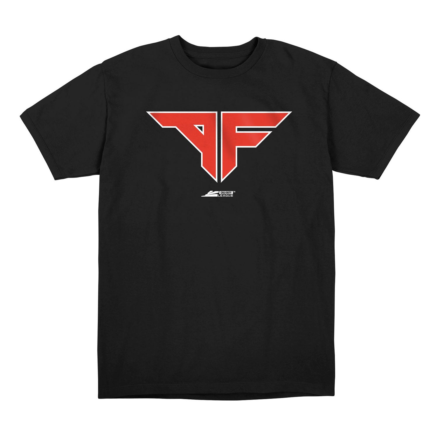 Atlanta FaZe Primary Logo Black T-Shirt - Front View