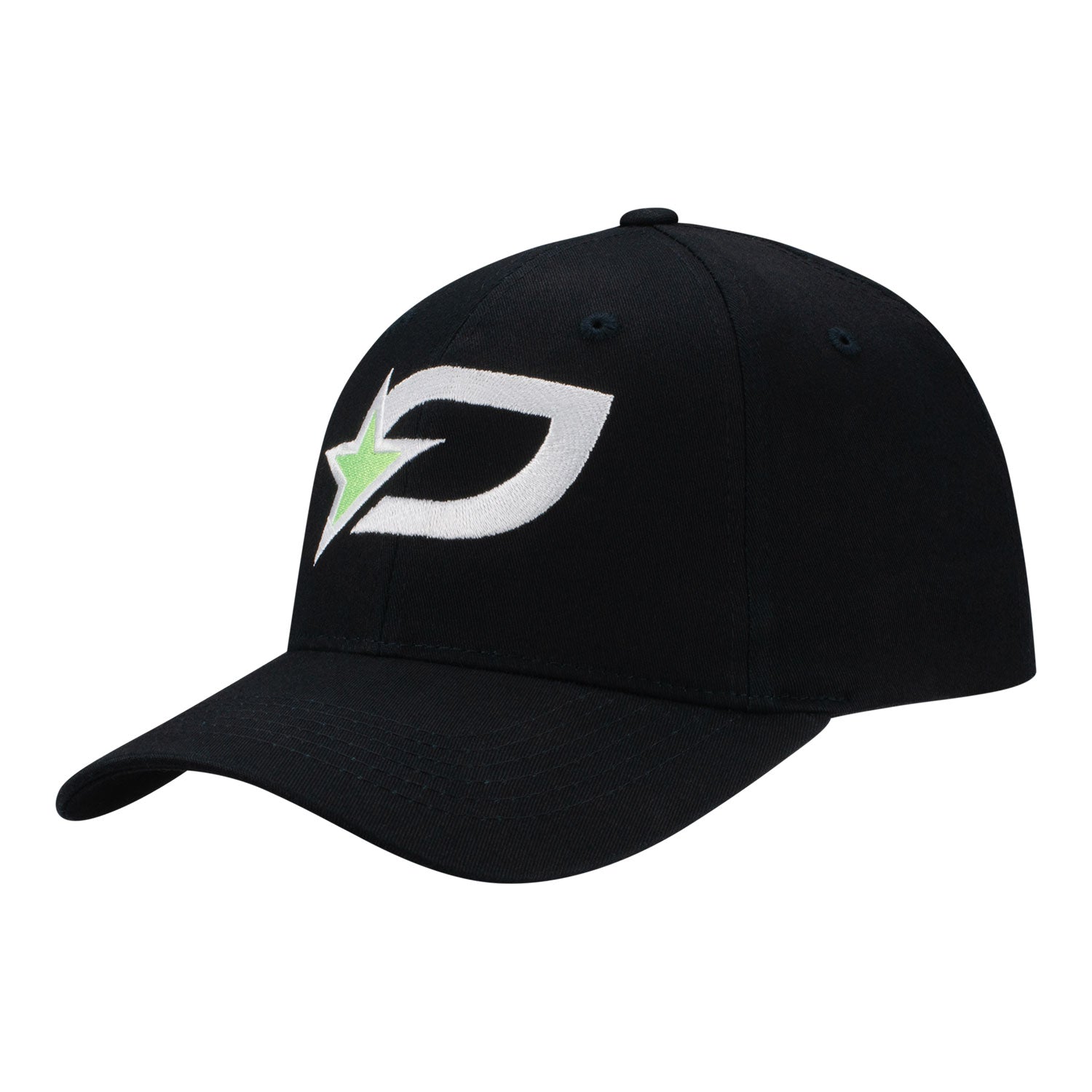 Optic Texas Black Dad Hat - Front Left Side View