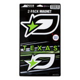 OpTic Texas 2-Pack Magnets - Front View