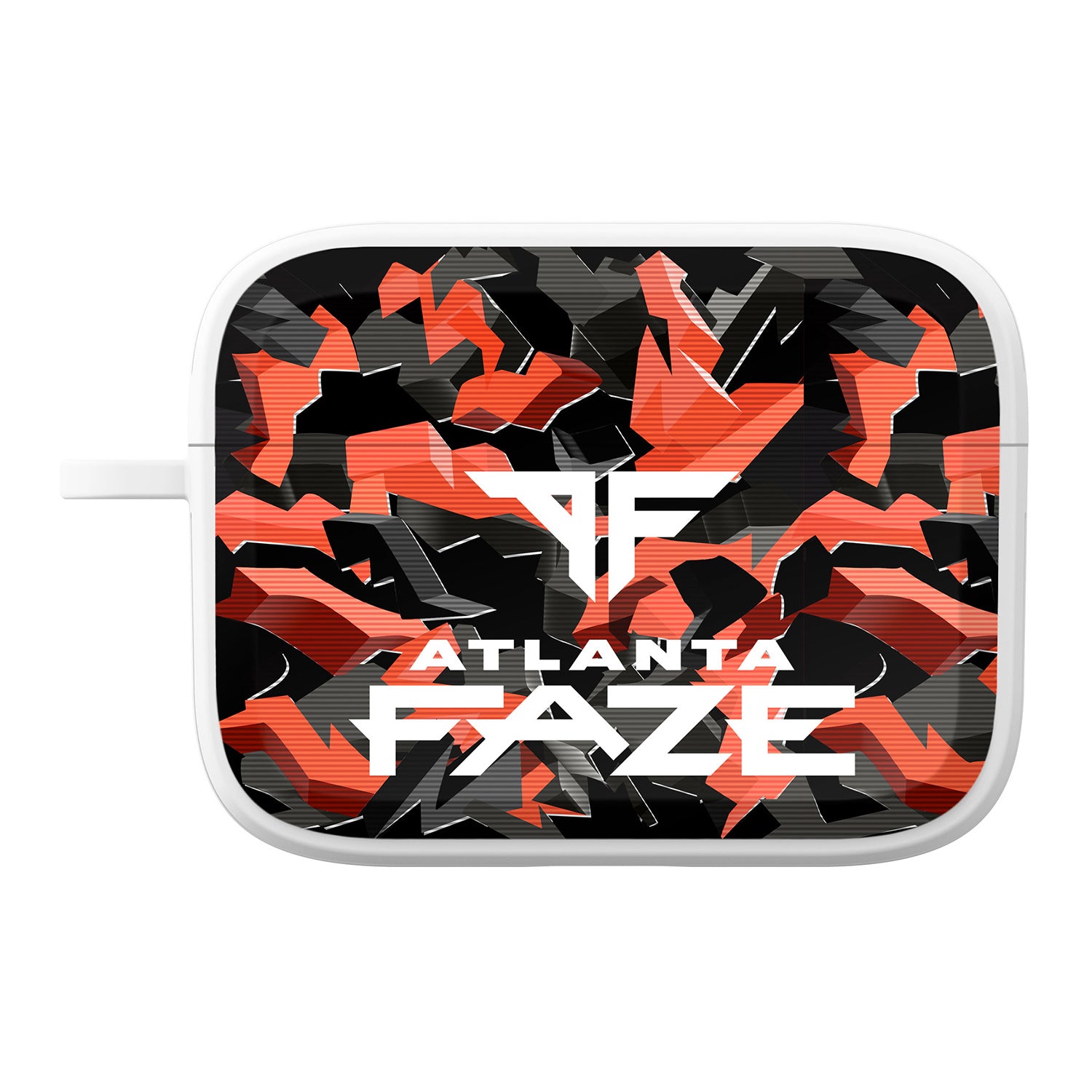 Atlanta Faze Camo Apple Airpods Pro Case - Front View