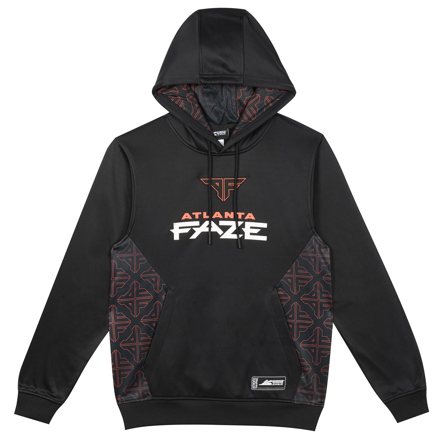 FaZe Clan Logo Black/Red Pullover Hoodie Size Medium [M]
