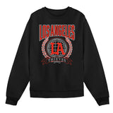 LA Thieves Crest Black Crewneck Sweatshirt - Front View