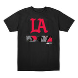 LA Thieves Black Camo T-Shirt - Front View