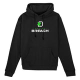 Boston Breach Primary Logo Black Hoodie - Front View
