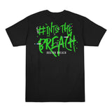 Boston Breach Black Slogan T-Shirt - Back View