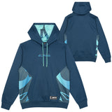 Seattle Surge Blue 2023 Pro Hoodie - Front and Back View