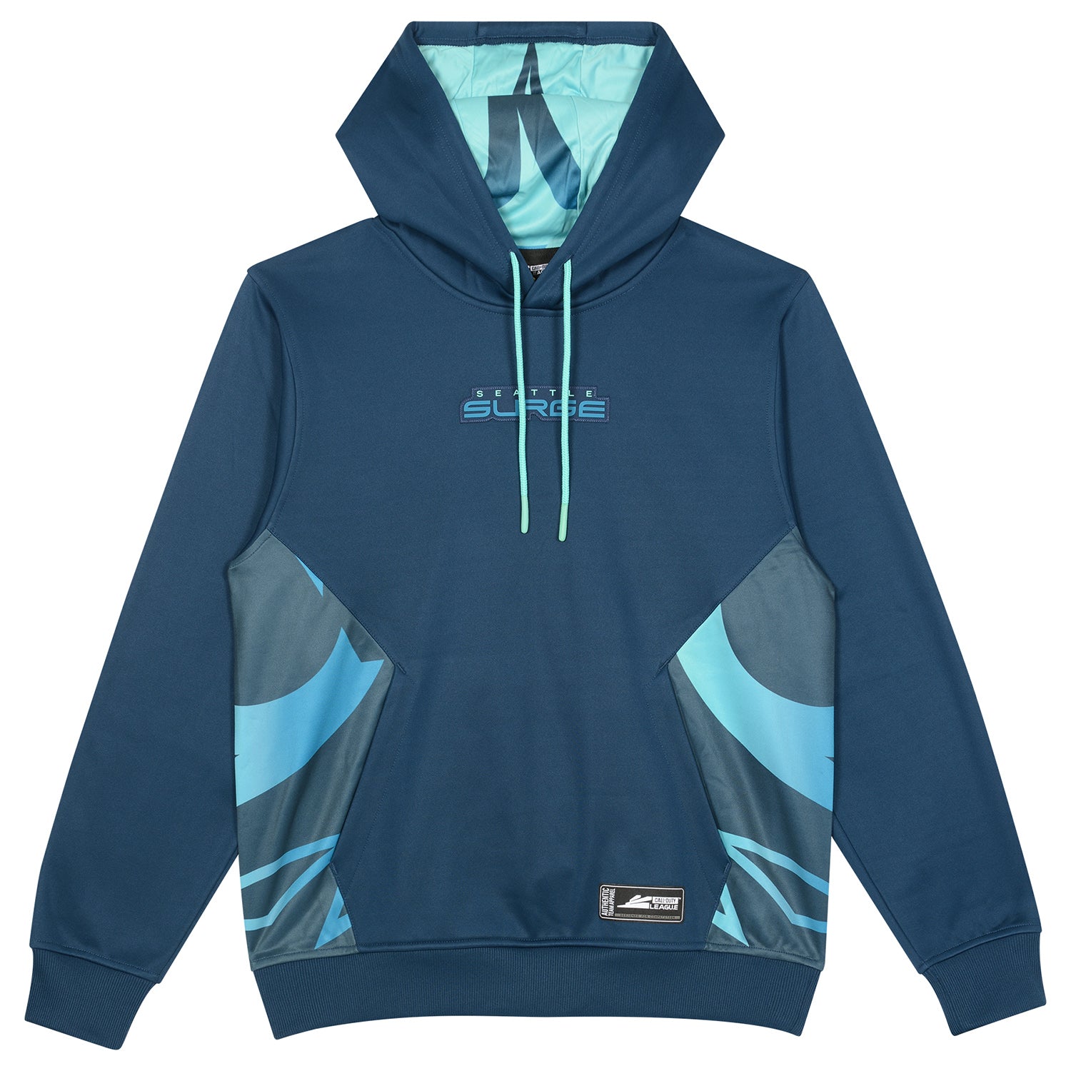 Seattle Surge Blue 2023 Pro Hoodie - Front View