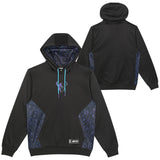 Minnesota Rokkr Black 2023 Pro Hoodie - Front and Back View