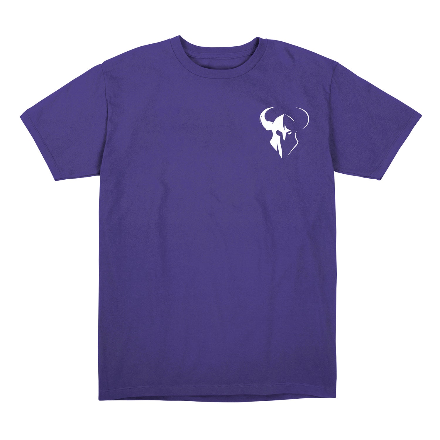 Minnesota Rokkr Purple Slogan T-Shirt - Front View