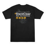 New York Subliners Slogan Black T-Shirt - Back View