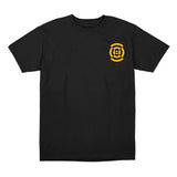 New York Subliners Black Slogan T-Shirt - Front View