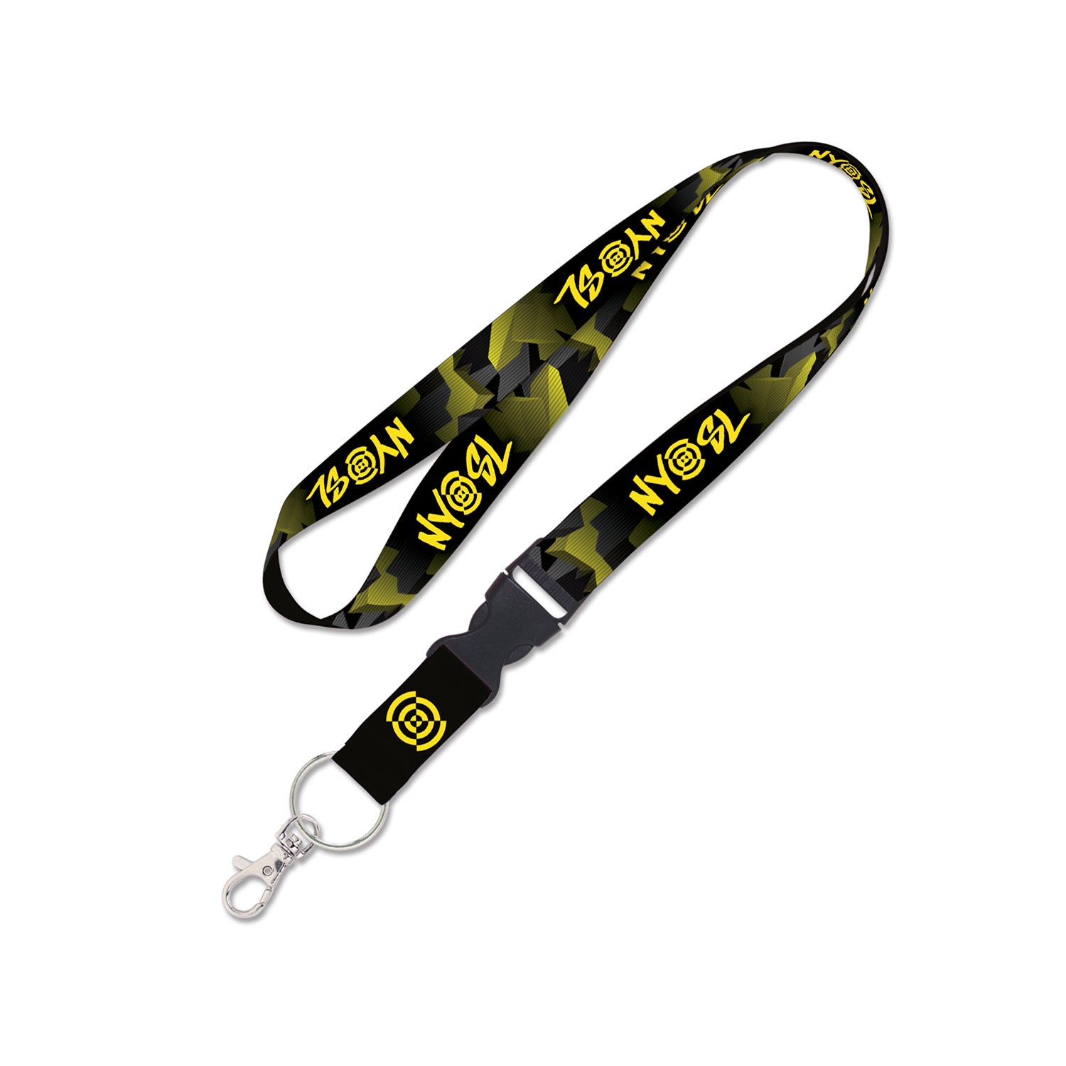 New York Subliners Camo Buckle Lanyard - Front View