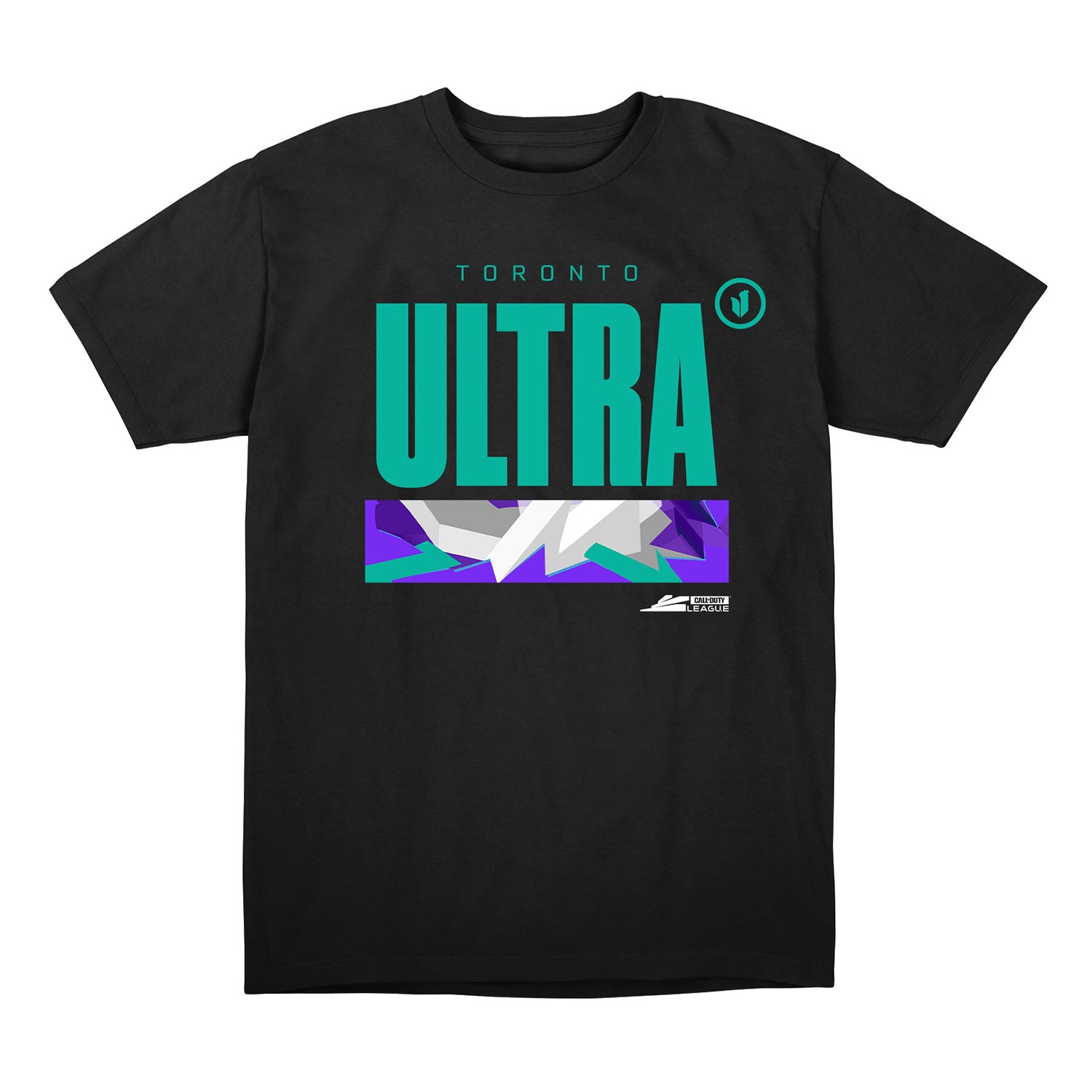 Toronto Ultra Black Camo T-Shirt - Front View